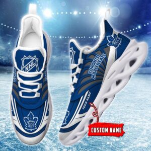 Personalized NHL Toronto Maple Leafs Max Soul Shoes For Hockey Fans 4