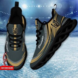 Personalized NHL Vegas Golden Knights Max Soul Shoes Chunky Sneakers For Fans 2