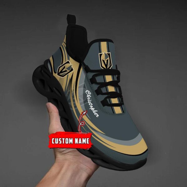 Personalized NHL Vegas Golden Knights Max Soul Shoes Chunky Sneakers For Fans
