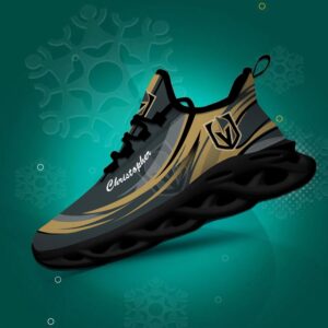 Personalized NHL Vegas Golden Knights Max Soul Shoes Chunky Sneakers For Fans 6