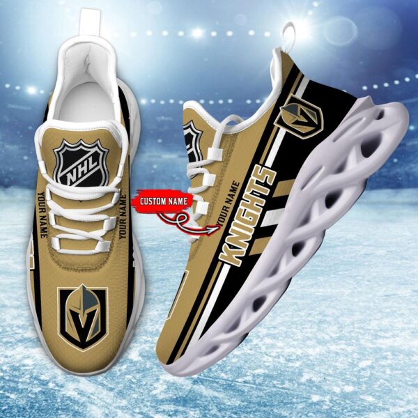 Personalized NHL Vegas Golden Knights Max Soul Shoes Chunky Sneakers Perfect Gift For Fans