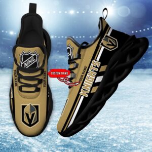 Personalized NHL Vegas Golden Knights Max Soul Shoes Chunky Sneakers Perfect Gift For Fans 3