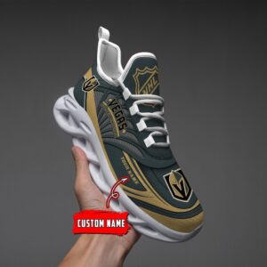 Personalized NHL Vegas Golden Knights Max Soul Shoes For Hockey Fans 3