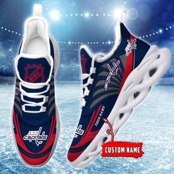 Personalized NHL Washington Capitals Max Soul Shoes For Hockey Fans