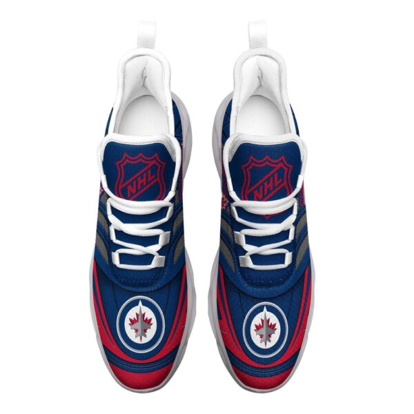 Personalized NHL Winnipeg Jets Max Soul Shoes For Hockey Fans