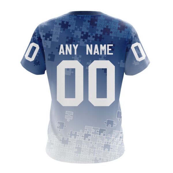 NHL Tampa Bay Lightning Special Autism Awareness Design All Over Print T Shirt