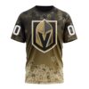 NHL Vegas Golden Knights Special Autism Awareness Design All Over Print T Shirt