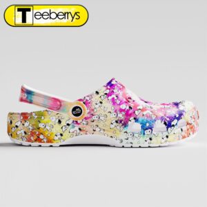 Footwearmerch Huracan Tie dye Snoopy Gifts Crocs Clog Shoes 3