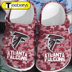 Footwearmerch NFL Atlanta Falcons Football  Clogs Shoes Comfortable  For Men Women