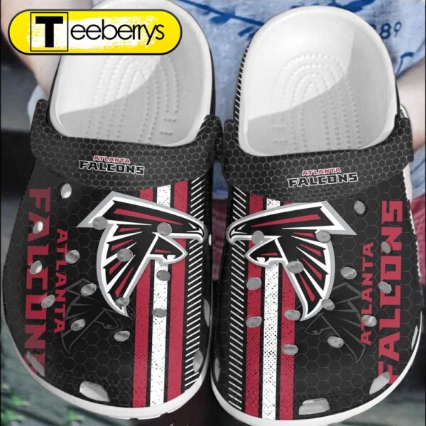 Footwearmerch NFL Atlanta Falcons Football  Clogs Shoes  Comfortable For Men Women