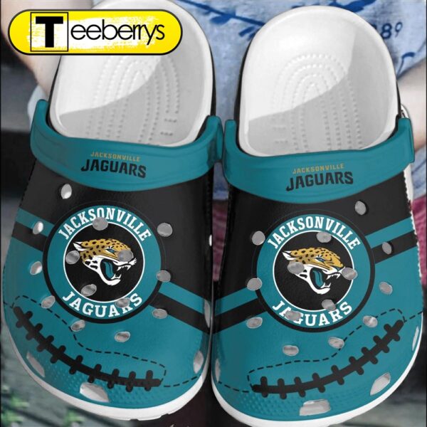 NFL Jacksonville Jaguars Football Clogs Shoes Comfortable Clog  For Men Women