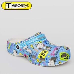 Footwearmerch Peanuts Snoopy Crocs Clogs Shoes Crocband Comfortable for men women 2