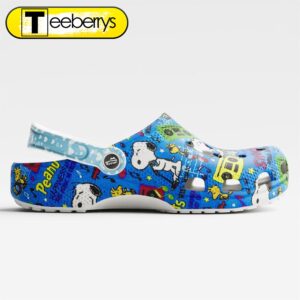 Footwearmerch Peanuts Snoopy Crocs Clogs Shoes Crocband Comfortable for men women 3