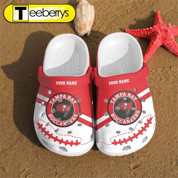 Footwearmerch Personalized Tampa Bay Buccaneers Nfl Fans   Clogs