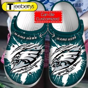 Footwearmerch Philadelphia Eagles NFL Clogs…