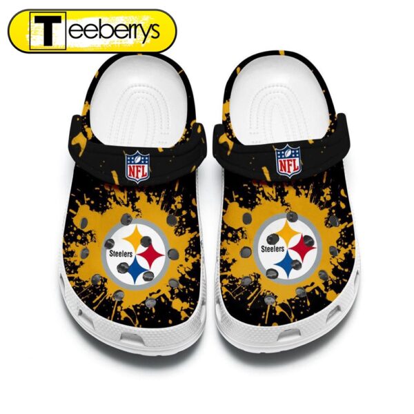 Footwearmerch Pittsburgh Steelers Custom For Nfl Fans Clog Shoes