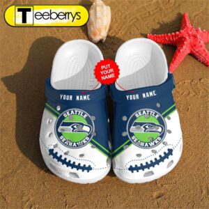 Footwearmerch Seattle Seahawks Personalized Custom…