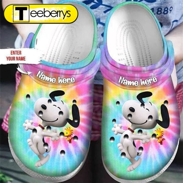 Footwearmerch Snoopy And Woodstock  Clog Shoes