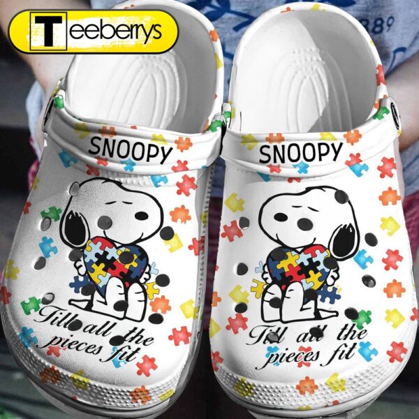 Footwearmerch Snoopy Crocs 3D Crocsband Clog Shoes