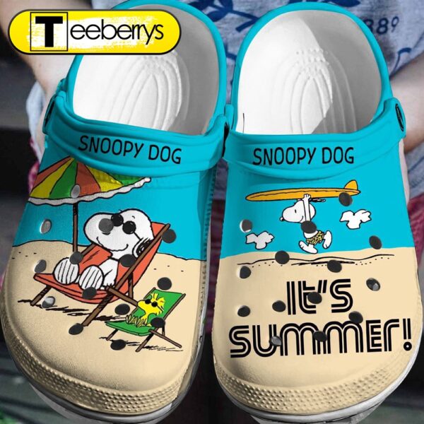 Footwearmerch Snoopy Crocs 3D  Peanuts Clog Shoes