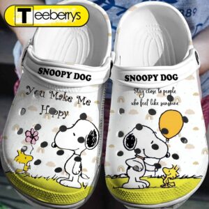 Footwearmerch Snoopy Dog Cartoon Crocs…