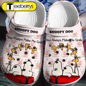 Footwearmerch Snoopy Dog Crocs 3D…