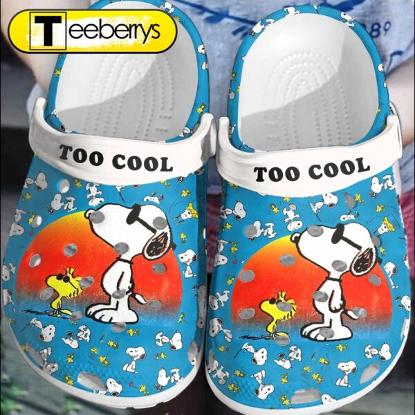 Footwearmerch Snoopy Peanuts Crocs Crocband Clogs Shoes Comfortable For Men Women