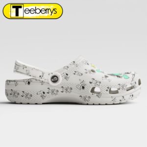 Footwearmerch Snoopy Peanuts Crocs Crocsband 3D Clog Shoes 3
