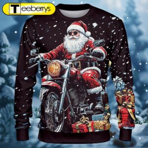 3D Santa Claus Shirt For…