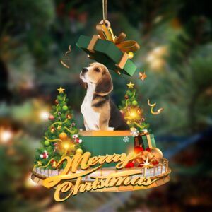 Beagle-Christmas Gifts&Dogs Hanging Christmas Plastic…