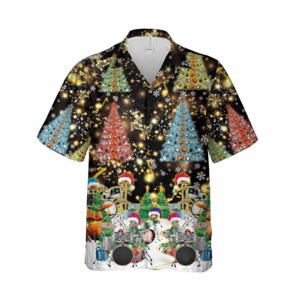 Christmas Drummer Set Hawaiian Shirt