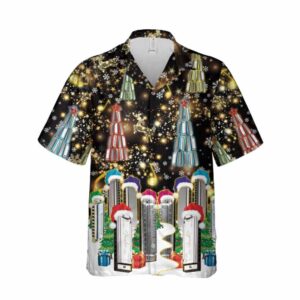 Christmas Harmonica Unisex Hawaiian Shirt