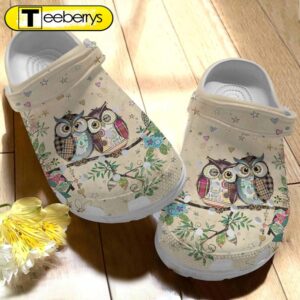 A Cute Owl Couple Clogs…