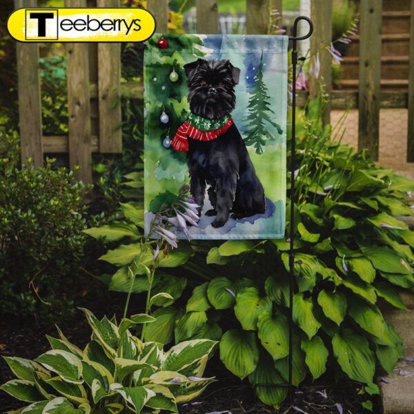 Affenpinscher Christmas Garden Flag