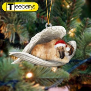 Afghan Hound Sleeping Angel Christmas…