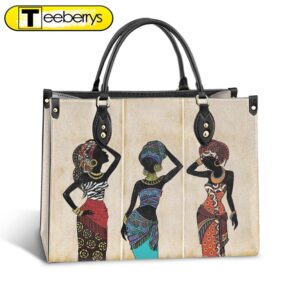 African Girl Tradition Leather Bag…