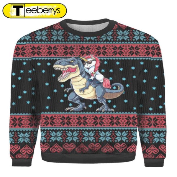 All I Want For Christmas Unicorn Ugly Christmas Sweater – Festive and Fun Holiday Attire