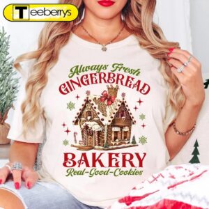 Always Fresh Gingerbread Bakery Christmas…