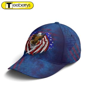 American Flag Eagle Wings Blue…