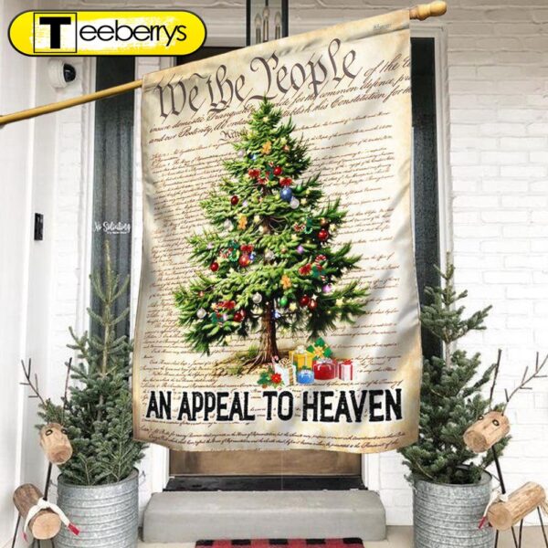 An Appeal To Heaven Christmas Pine Tree Flag – Christmas Flag