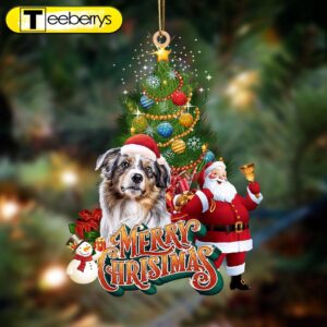 Australian Shepherd Christmas Tree&Dog Hanging…