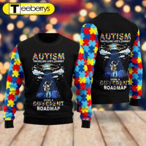 Autism Ugly Christmas Sweater A…