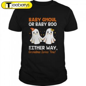 Baby Shower Grandma Halloween Gender…