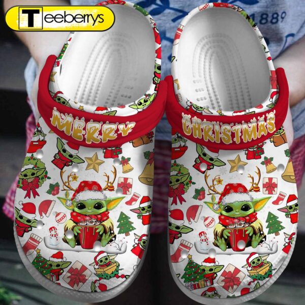 Baby Yoda Christmas Movie Clogs  Clogs Shoes Comfortable Gift For Christmas