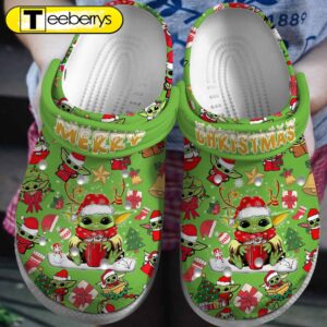 Baby Yoda Christmas Movie Clogs  Clogs Shoes Comfortable