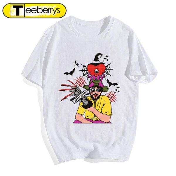 Bad Bunny Freddy Krueger Halloween T-Shirts