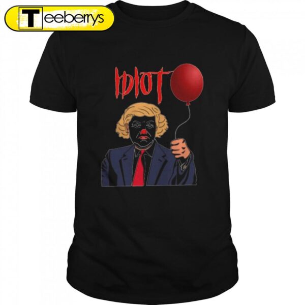 Ballon Trump Funny It Clown Funny Trump Halloween T-Shirtss