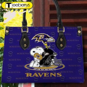 Baltimore Ravens NFL Snoopy Women…