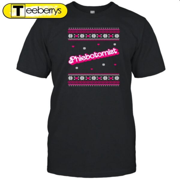 Barbie Phlebotomist Christmas 2024 Shirt