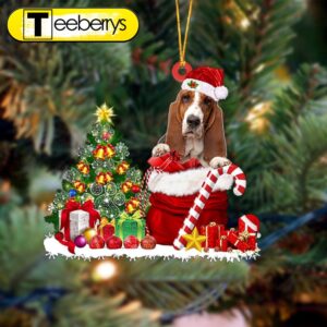 Basset Hound Gift Bag Merry…